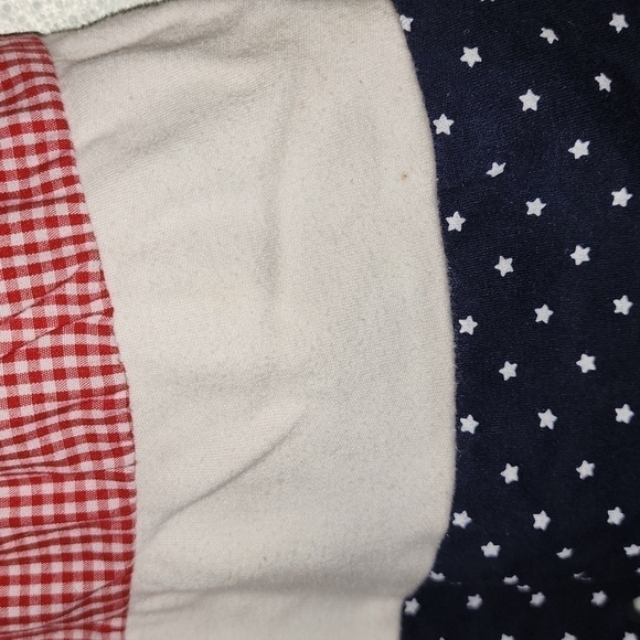 Little LINDSEY Red White and Blue Patriotic Dress - Picture 5 of 7